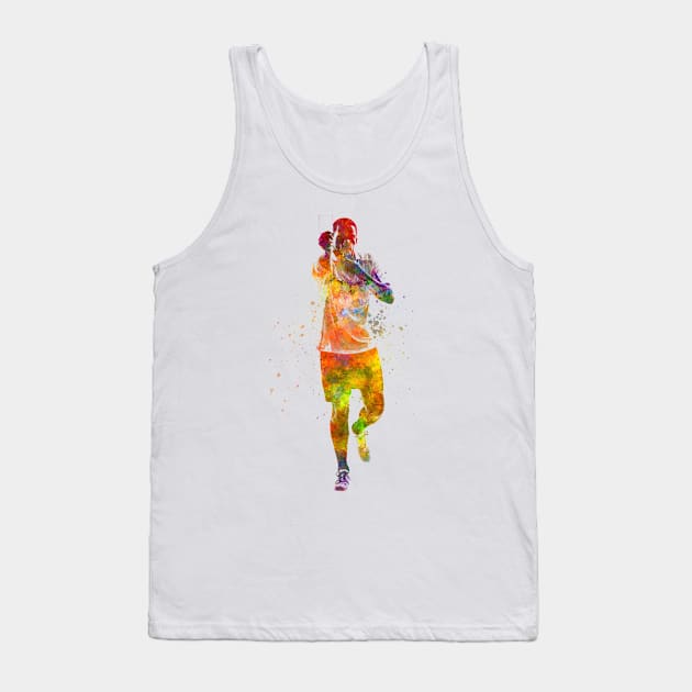 Sports referee in watercolor Tank Top by PaulrommerArt